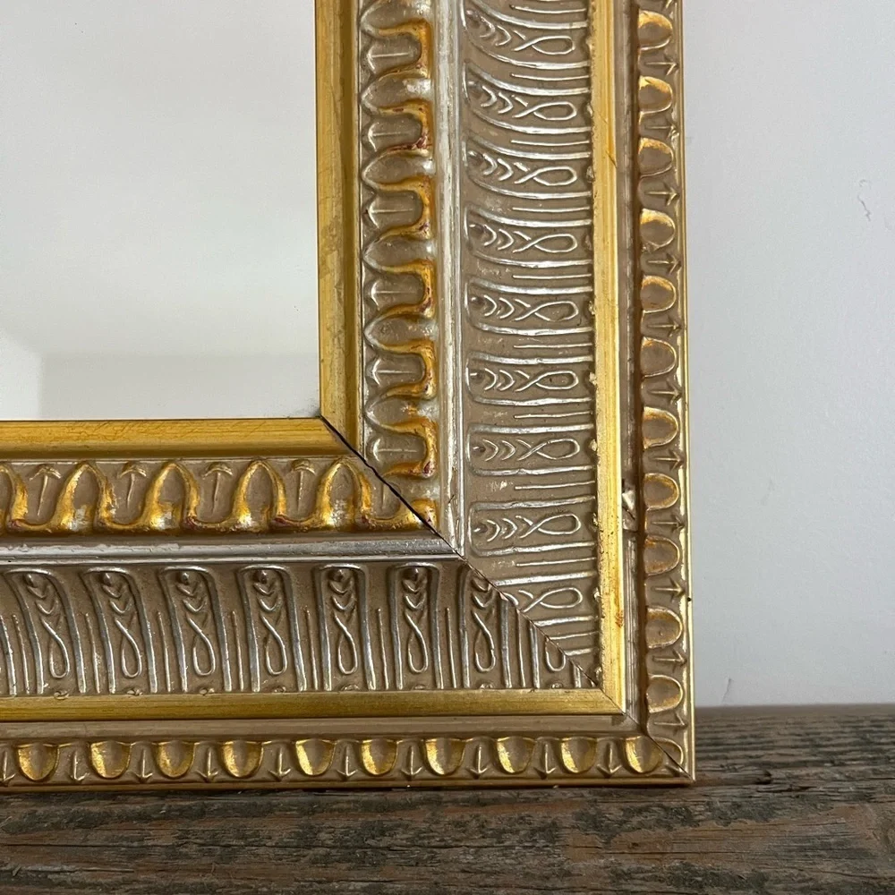 Elegant Gold Chunky frame Wall Mirror